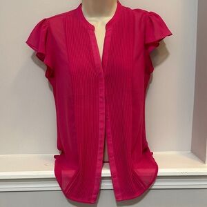 H&M Elegant Pink Polyester Women's Top Size 6